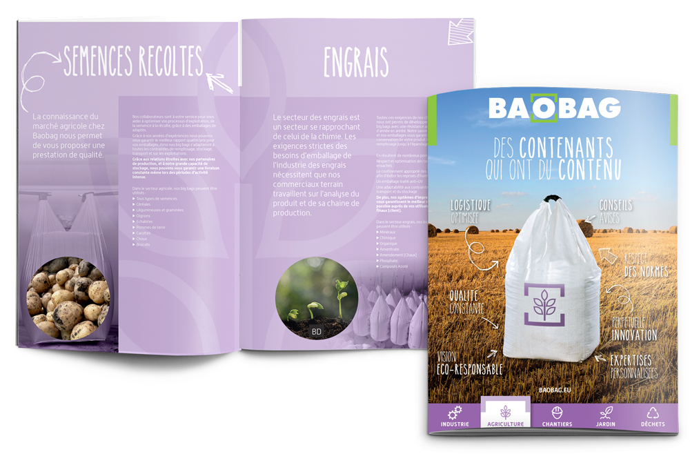 [Translate to Espagnol:] Brochure BAOBAG Agriculture