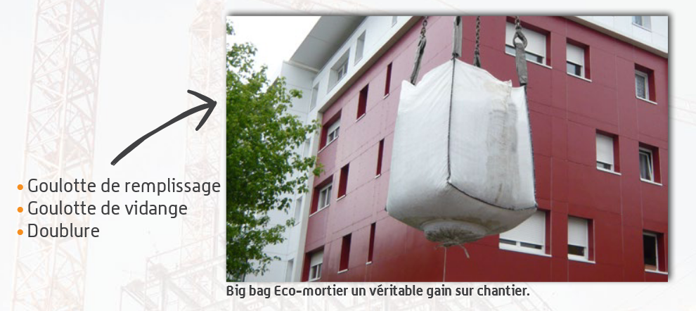 Big bag eco mortier