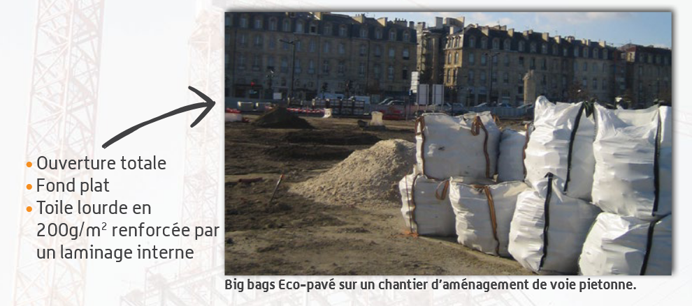 Big bag eco-pavé
