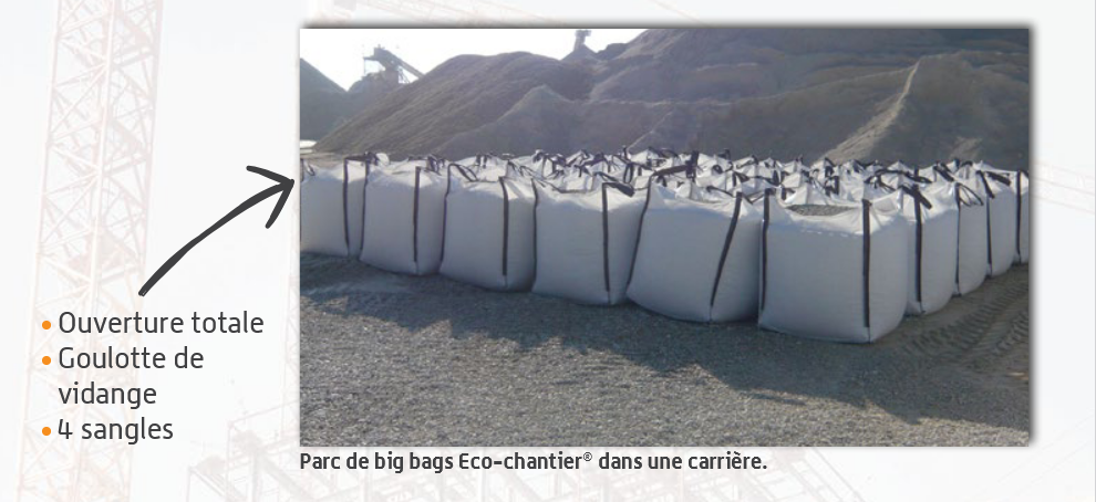 Big bag eco chantier® réutilisable