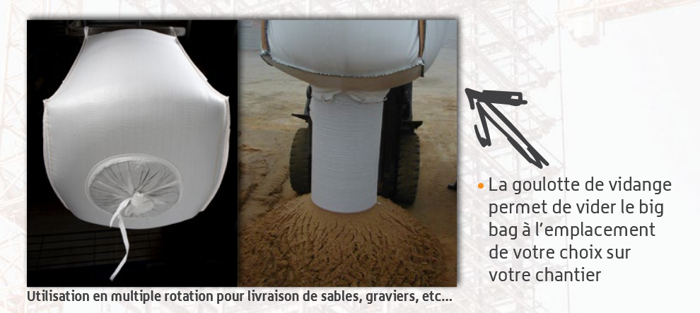 Big bag eco chantier® réutilisable