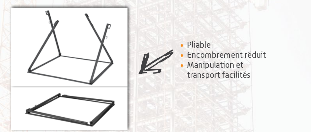 Support pliable pour big bag