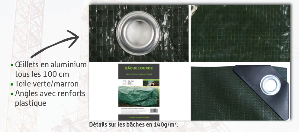 Bâches lourdes