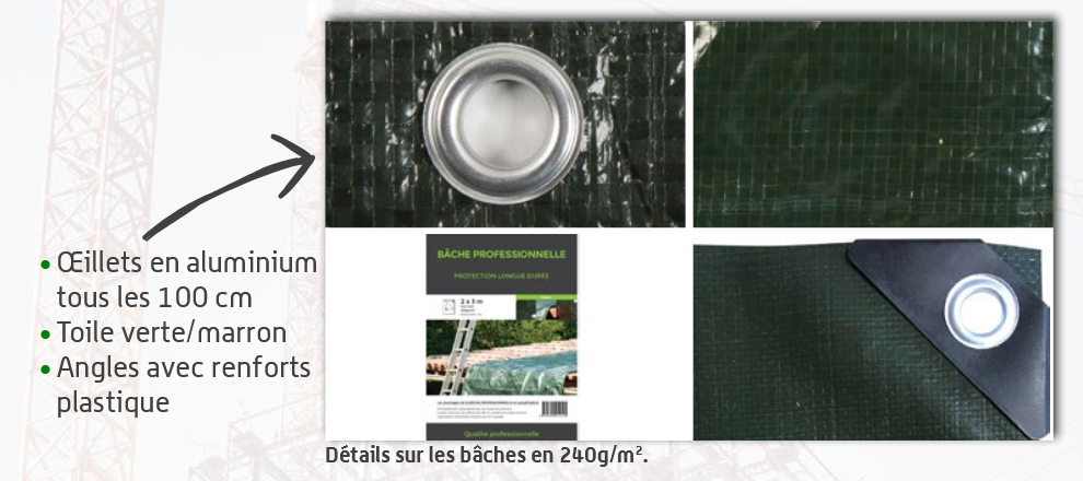 Bâches professionnelles
