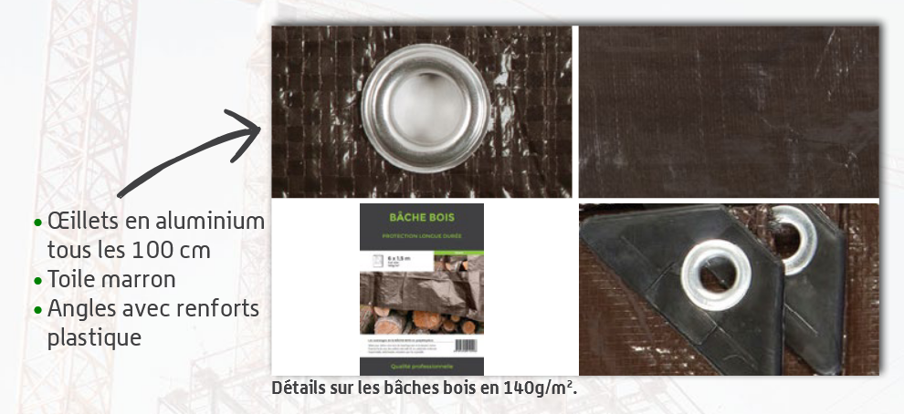 Bâches bois