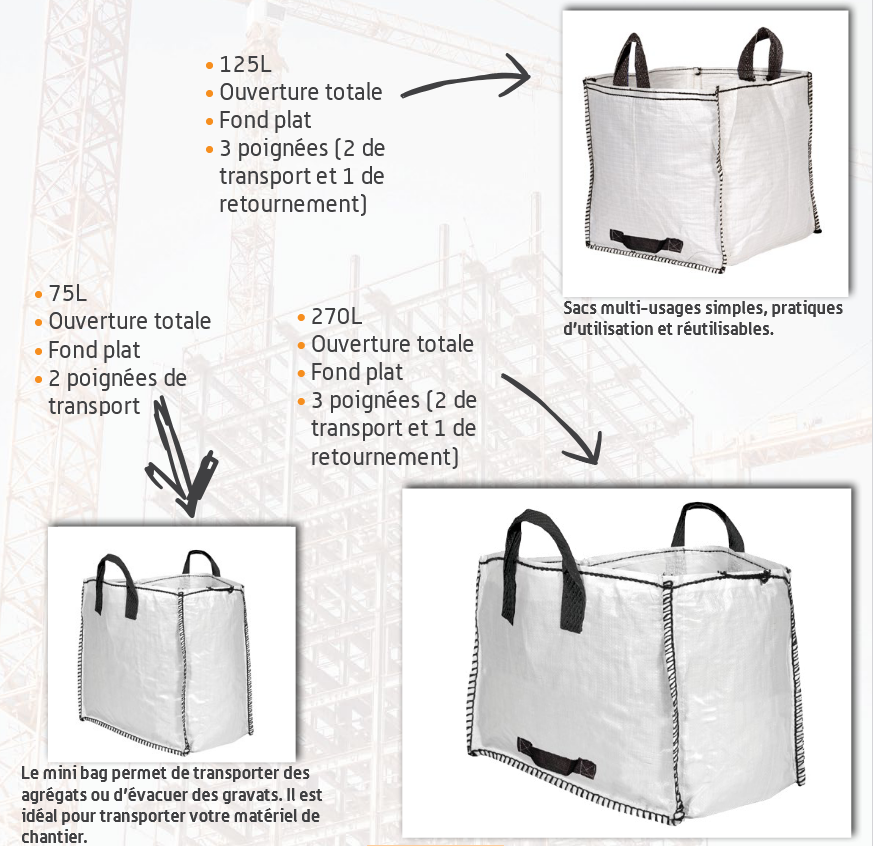 Mini bag petits volumes