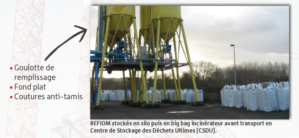 Big bag incinérateur ONU