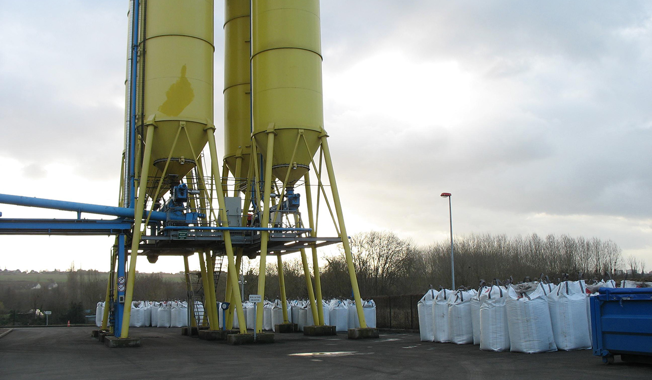 Big bag pour déchets dangereux